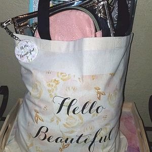 "Hello Beautiful " Tote bundle